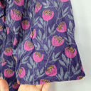 Karma East Corduroy Feel Indigo Flower Dress Size XXL by SwapUp-Online Second Hand Store-Online Thrift Store