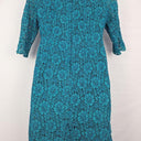 Artline Fractional Elegant Lace Teal Midi Dress Size M by SwapUp-Online Second Hand Store-Online Thrift Store