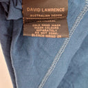 David Lawrence Relaxed Teal 3/4 Length Sleeve Top Size L by SwapUp-Online Second Hand Store-Online Thrift Store