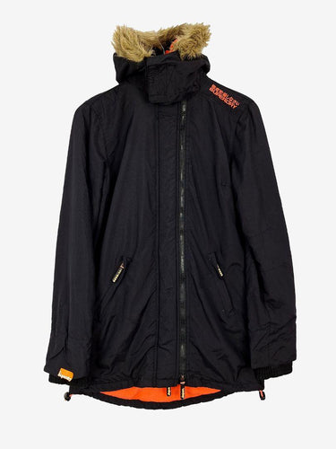 Superdry Navy Professional Parka Jacket Size S by SwapUp-Online Second Hand Store-Online Thrift Store