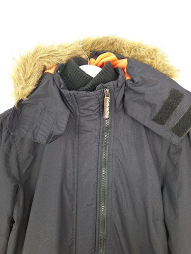 Superdry Navy Professional Parka Jacket Size S by SwapUp-Online Second Hand Store-Online Thrift Store