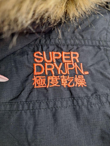 Superdry Navy Professional Parka Jacket Size S by SwapUp-Online Second Hand Store-Online Thrift Store