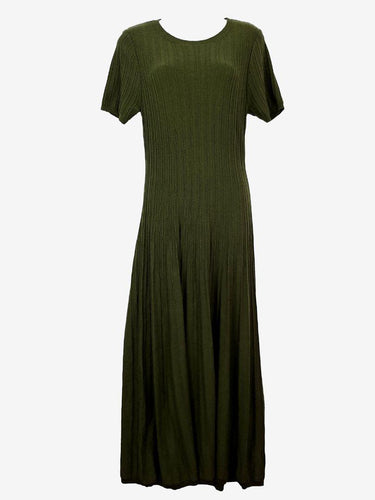 The Fated Moss Ribbed Knit Dress Size 12 by SwapUp-Online Second Hand Store-Online Thrift Store
