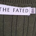 The Fated Moss Ribbed Knit Dress Size 12 by SwapUp-Online Second Hand Store-Online Thrift Store