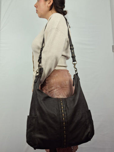 Liebeskin Berlin Chocolate Hobo Bag by SwapUp-Online Second Hand Store-Online Thrift Store