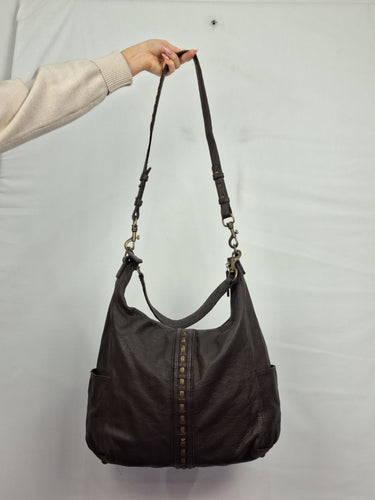 Liebeskin Berlin Chocolate Hobo Bag by SwapUp-Online Second Hand Store-Online Thrift Store