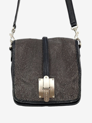 Oroton Vintage Silver Studs Shoulder Bag by SwapUp-Online Second Hand Store-Online Thrift Store