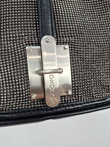 Oroton Vintage Silver Studs Shoulder Bag by SwapUp-Online Second Hand Store-Online Thrift Store