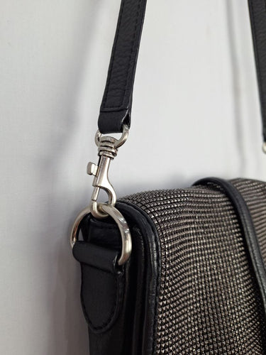 Oroton Vintage Silver Studs Shoulder Bag by SwapUp-Online Second Hand Store-Online Thrift Store