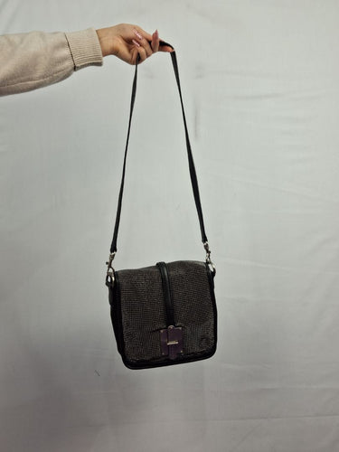 Oroton Vintage Silver Studs Shoulder Bag by SwapUp-Online Second Hand Store-Online Thrift Store