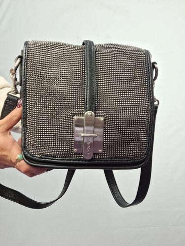Oroton Vintage Silver Studs Shoulder Bag by SwapUp-Online Second Hand Store-Online Thrift Store