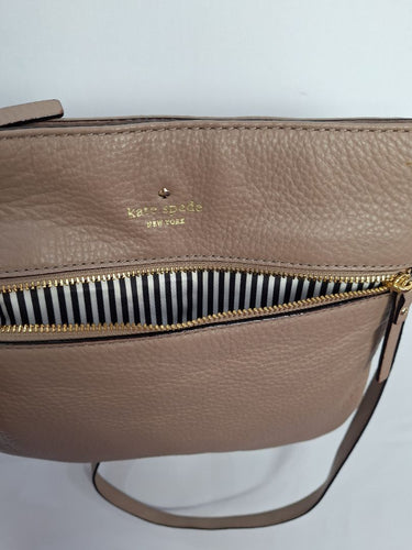 Kate Spade Taupe Flat Shoulder Bag by SwapUp-Online Second Hand Store-Online Thrift Store