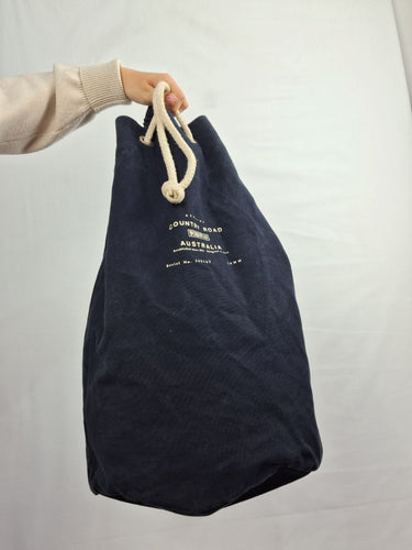 Country Road Navy Vintage Duffle Bag by SwapUp-Online Second Hand Store-Online Thrift Store