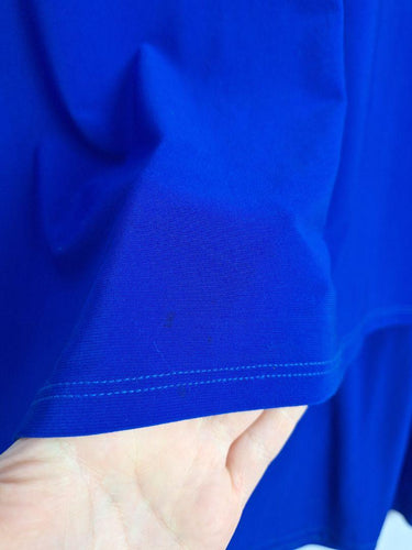 Joseph Ribkoff Electric Blue Double Layer Top Size 16 by SwapUp-Online Second Hand Store-Online Thrift Store