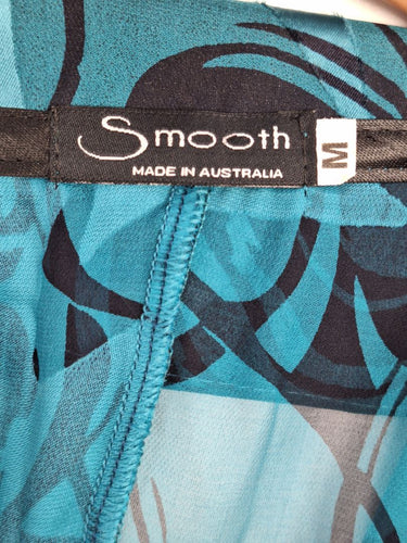 Smooth Semi Sheer Silk Flowing Jacket Size XXL by SwapUp-Online Second Hand Store-Online Thrift Store