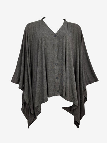 Bird Keepers Button Up Jersey Poncho Cape Size XXL by SwapUp-Online Second Hand Store-Online Thrift Store