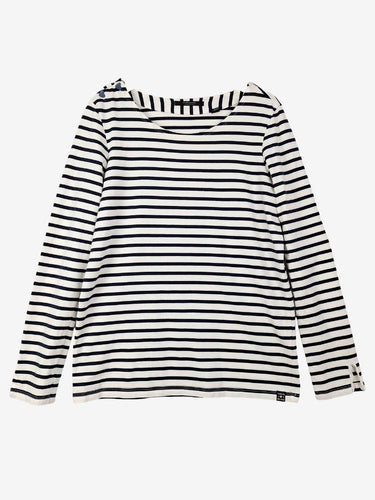 Scotch & Soda Parisian Heart Button Detail Top Size L by SwapUp-Online Second Hand Store-Online Thrift Store