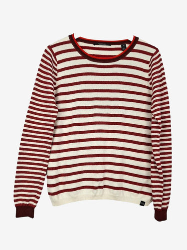 Scotch & Soda Wool Blend Sparkly Red Stripped Top Size M by SwapUp-Online Second Hand Store-Online Thrift Store