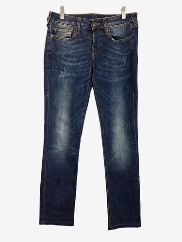 True Religion Dark Wash Low Rise Jeans Size M by SwapUp-Online Second Hand Store-Online Thrift Store