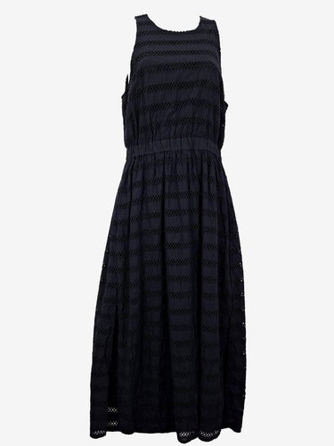 Witchery Navy High Neck Maxi Dress Size 10 by SwapUp-Online Second Hand Store-Online Thrift Store