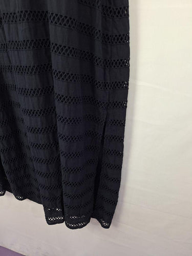 Witchery Navy High Neck Maxi Dress Size 10 by SwapUp-Online Second Hand Store-Online Thrift Store
