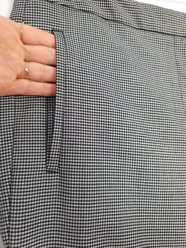Sportscraft Houndstooth Tapered Crop Pants Size 10 by SwapUp-Online Second Hand Store-Online Thrift Store
