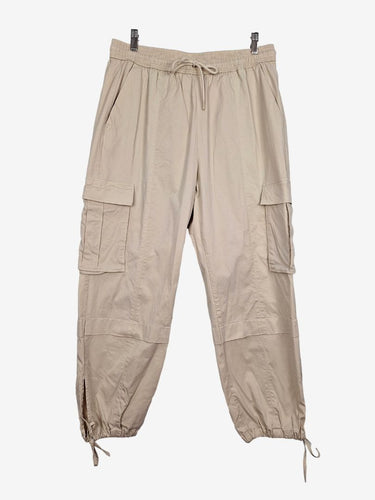 Decjuba Casual Beige Cargo Pants Size M by SwapUp-Online Second Hand Store-Online Thrift Store