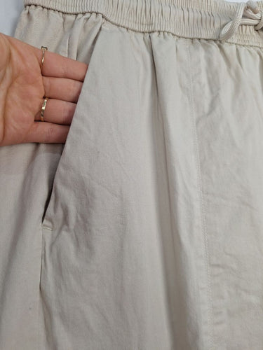 Decjuba Casual Beige Cargo Pants Size M by SwapUp-Online Second Hand Store-Online Thrift Store
