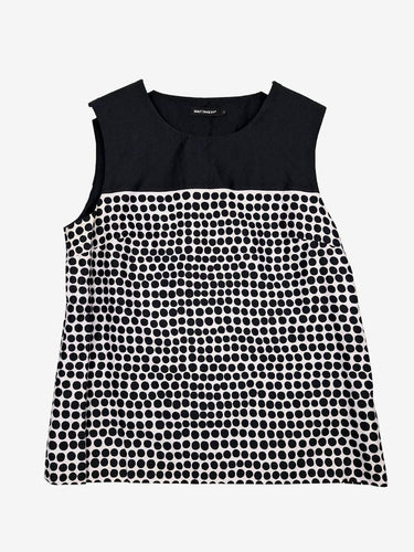 Marimekko Polka Dot Cotton Sleeveless Dress Size M/L by SwapUp-Online Second Hand Store-Online Thrift Store
