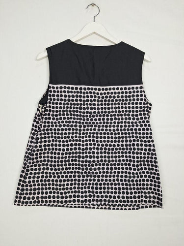Marimekko Polka Dot Cotton Sleeveless Dress Size M/L by SwapUp-Online Second Hand Store-Online Thrift Store