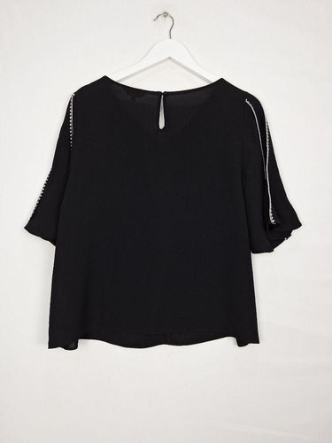 Veronika Maine Flowy Bell Sleeve Top Size 14 by SwapUp-Online Second Hand Store-Online Thrift Store