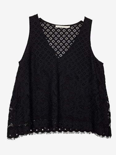 Hansen & Gretel Black Lace Sleeveless Dress Size M by SwapUp-Online Second Hand Store-Online Thrift Store