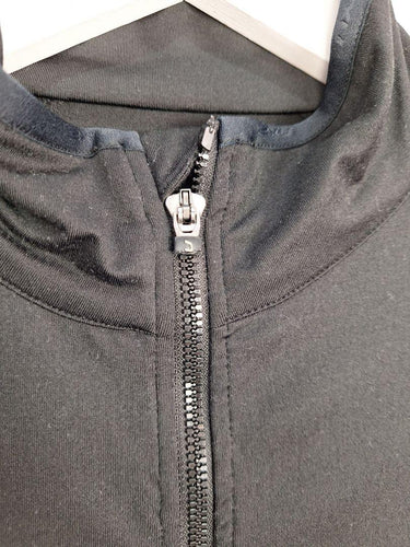Sleek Fitted Black Active Wear Jacket Size by SwapUp-Online Second Hand Store-Online Thrift Store