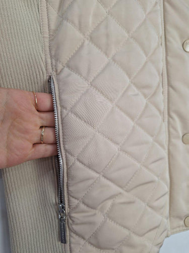 Sportscraft Cream Capsule Staple Vest Jacket Size 12 by SwapUp-Online Second Hand Store-Online Thrift Store