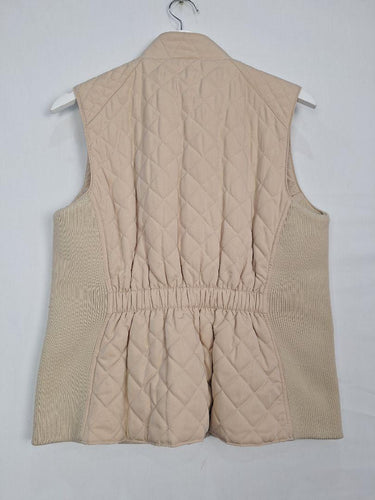 Sportscraft Cream Capsule Staple Vest Jacket Size 12 by SwapUp-Online Second Hand Store-Online Thrift Store