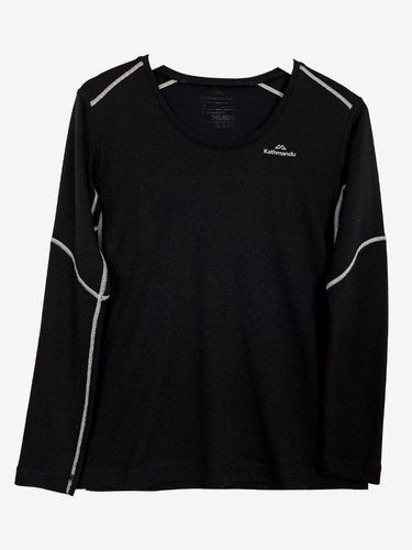 Kathmandu Contrast Stitching Layering Basic Top Size 10 by SwapUp-Online Second Hand Store-Online Thrift Store