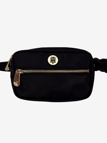 Tommy Hilfiger Compact Gold Accent Waist Bag Bag Size None by SwapUp-Online Second Hand Store-Online Thrift Store
