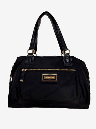 Calvin Klein Everyday Stylish Black and Gold Bag Size None by SwapUp-Online Second Hand Store-Online Thrift Store