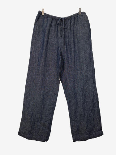 Casual Light Denim Drawstring Pants Pants Size 14 by SwapUp-Online Second Hand Store-Online Thrift Store