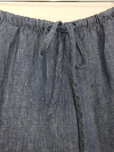 Casual Light Denim Drawstring Pants Pants Size 14 by SwapUp-Online Second Hand Store-Online Thrift Store