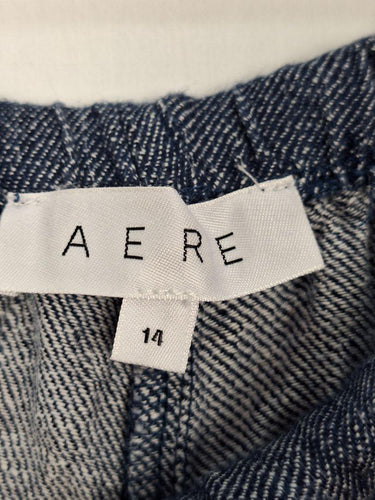 Casual Light Denim Drawstring Pants Pants Size 14 by SwapUp-Online Second Hand Store-Online Thrift Store