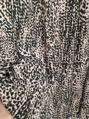 Reiss Cheetah Print Front Split Midi Skirt Size 14 by SwapUp-Online Second Hand Store-Online Thrift Store