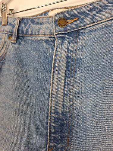 High Rise Slim Bootcut Denim Jeans Jeans Size 14 by SwapUp-Online Second Hand Store-Online Thrift Store