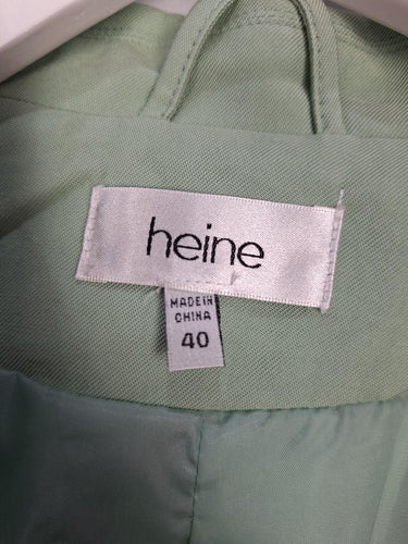 Heine Sage Double Breasted Blazer Size M by SwapUp-Online Second Hand Store-Online Thrift Store