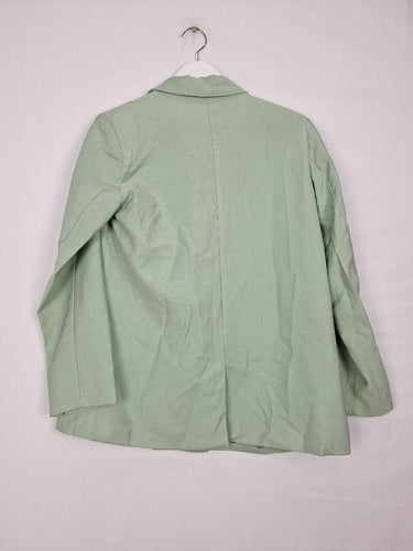 Heine Sage Double Breasted Blazer Size M by SwapUp-Online Second Hand Store-Online Thrift Store