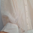 Veronika Maine Sheer Puff Sleeve Blouse Size 12 by SwapUp-Online Second Hand Store-Online Thrift Store