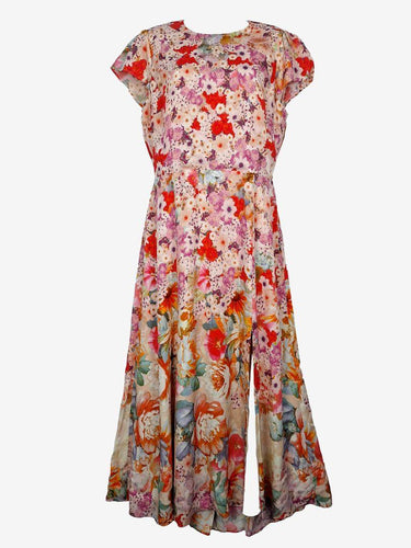 Reiss Garden Romance Cut Out Midi Dress Size 14 by SwapUp-Online Second Hand Store-Online Thrift Store