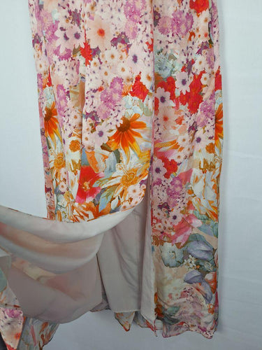 Reiss Garden Romance Cut Out Midi Dress Size 14 by SwapUp-Online Second Hand Store-Online Thrift Store