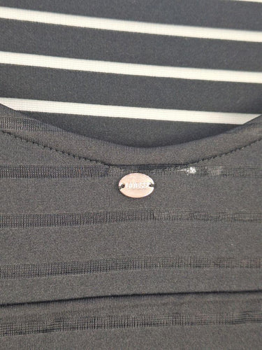 Guess Mesh Striped Sweatheart Top Size M by SwapUp-Online Second Hand Store-Online Thrift Store