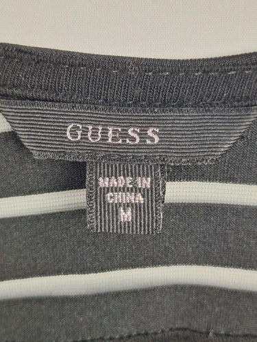 Guess Mesh Striped Sweatheart Top Size M by SwapUp-Online Second Hand Store-Online Thrift Store